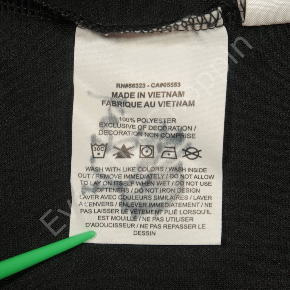 Nike Georgia Bulldogs Sideline Tipped Mesh Polo Shirt in Black Size Medium - Picture 8 of 8